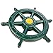 Jack and June Yellow and Green Captain Ship Wheel Swing Set Accessory for Any Playset - Image 3