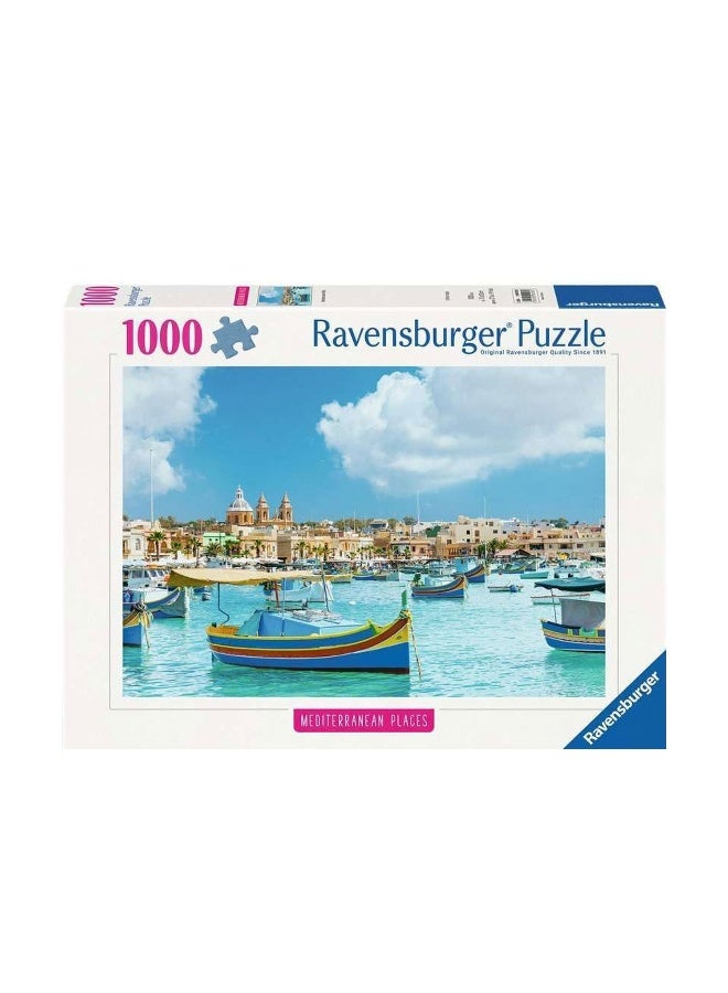 Ravensburger بازل رافنسبورجر مالطا المتوسطي 1000 قطعة - Image 1