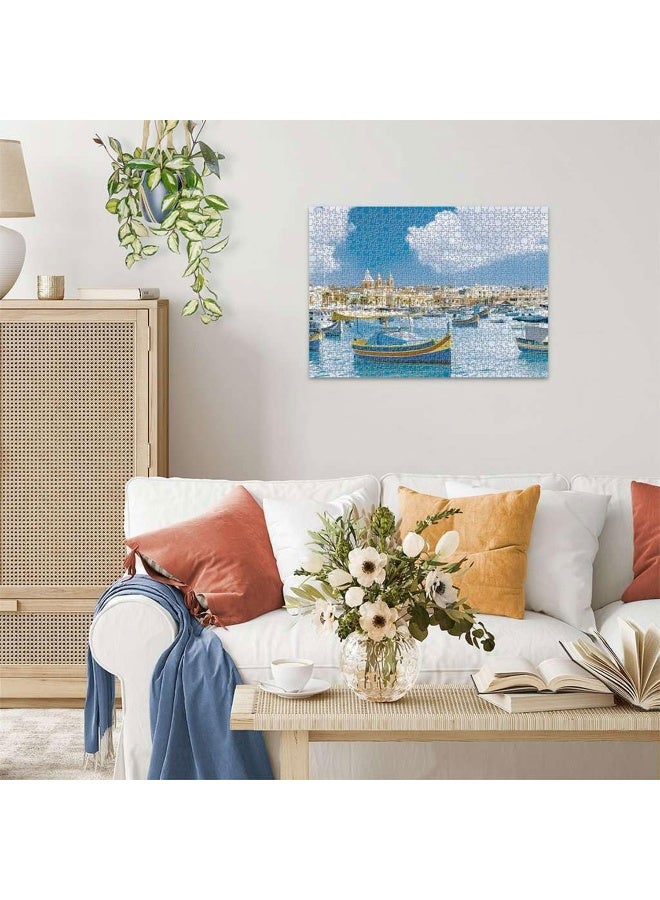 Ravensburger بازل رافنسبورجر مالطا المتوسطي 1000 قطعة - Image 4