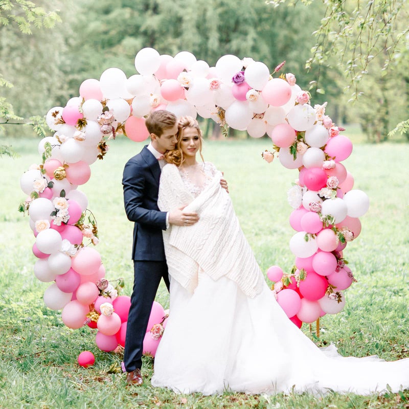 RUBFAC 129pcs White Balloons Different Sizes 18 12 10 5 Inch for Garland Arch,Party Latex Balloons for Birthday Party Wedding Anniversary Baby Shower Party Decoration - Image 4