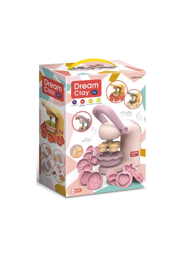 Qman Color Clay Cookie Play Set | DIY Cookie Maker Kit for Kids Creative Play Tools - Image 3