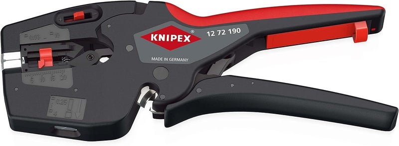 KNIPEX أداة كنيبيكس 12 72 190 نيكستريب للضغط والخلع متعددة الاستخدامات للكهربيين - Image 1