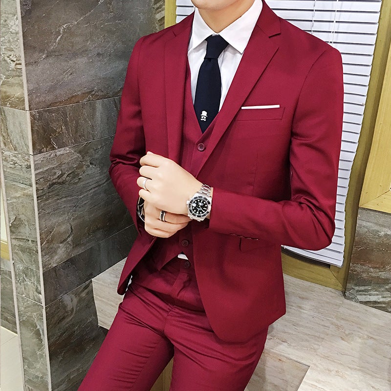 Men'S Casual Suit, Groom'S Jacket, Men'S Suit, Men'S Suit, Three-Piece Suit, Plus Size Suit - Image 5