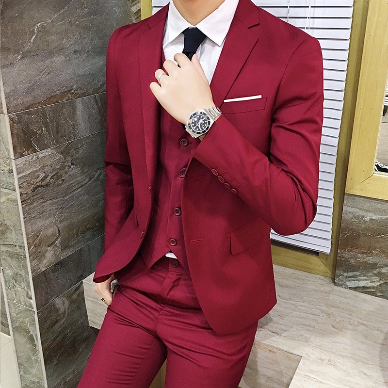 Men'S Casual Suit, Groom'S Jacket, Men'S Suit, Men'S Suit, Three-Piece Suit, Plus Size Suit - Image 3