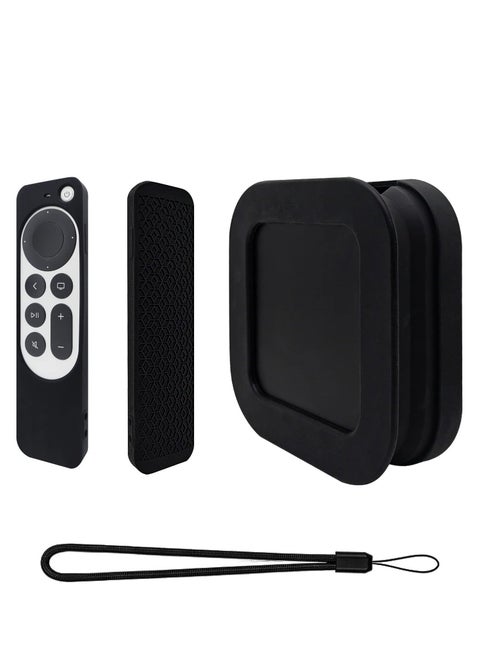 Silicone Case for 2023 Apple TV 4K, Siri Remote Cover, Protective Box Case, Remote-Control Sleeve Foldable of Shell protecting electronic products