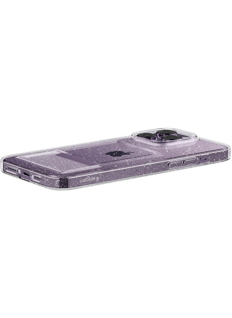 Spigen Crystal Slot Glitter iPhone 14 Pro Case Cover (2022) - Crystal Quartz  - Image 4