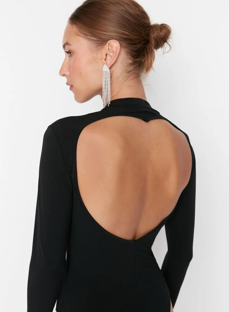 trendyol Back Cut Halter Neck Body