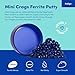 Speks Crags Ferrite Putty 500 Ferrite Stones in a Tin Fidget Toy for Adults Teens 14 Desk Toy for Office Stress Relief Present Matte Indigo Medium - Image 3
