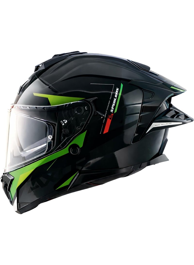 AXOR BRUTALE KRYPTIC BLACK GREEN Helmet - Image 2