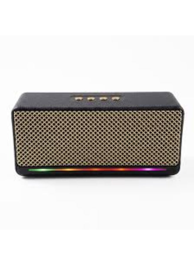 Dreamzon Portable Waterproof Bluetooth Speaker with RGB LED Lights, Deep Bass Stereo Sound, Rechargeable Wireless Speaker for Indoor & Outdoor Use - Image 1