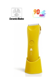 Meridian The Trimmer Plus - Body Hair Manscaping Trimmer, Adjustable Guard, USB C Charging, Flash Light, Travel Lock, Charging Dock, Bikini Trimmer, Mens Body Hair Trimmer Solar  - Image 1