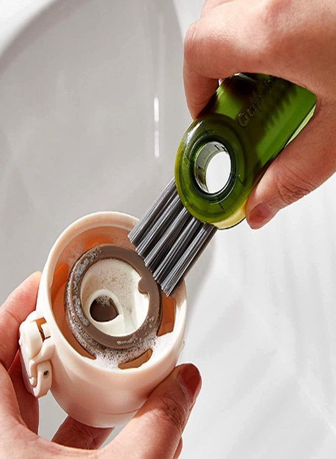 TARTAMYA 3-in-1 Bottle and Cup Cleaning Brush, Multipurpose Kitchen Cleaner Tool for Lids and Covers - Image 4