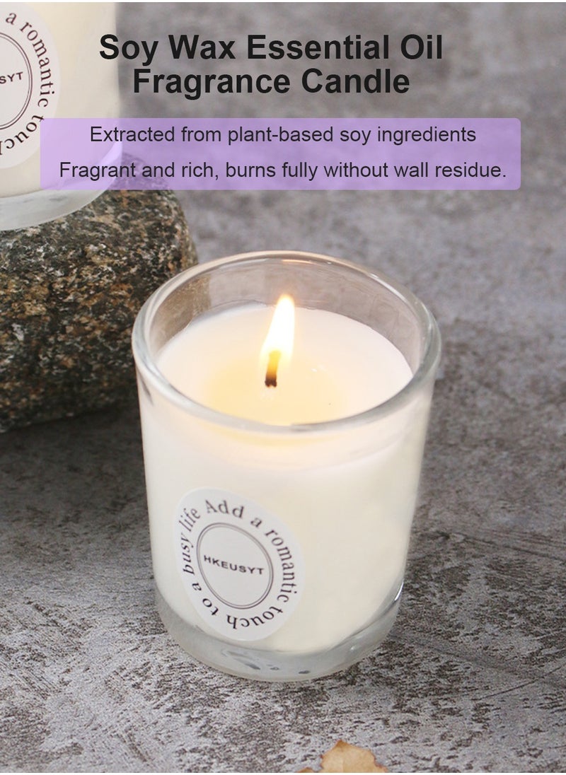 Generic Scented Candles - Aromatherapy Candle for Home Scented, Natural Soy Candles Gifts for Anniversary, Birthday, Mother's Day, Bath, Spa, Meditation  - Image 3