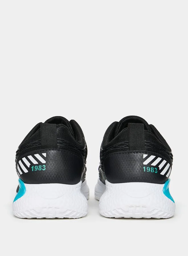 Styli Active Breathable Slip Resistant Lace Up Sneakers