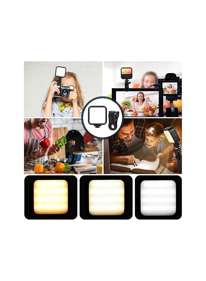 Selfie Ring Light with Phone Holder and Clip – 3 Light Modes – Adjustable Brightness – 1200mAh – For Mobile, Tablet, Laptop, Live Streaming - Image 2