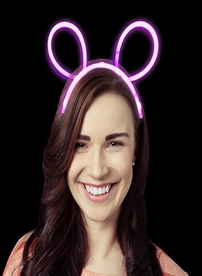 Glow Stick Hairpin, Mickey Mouse Style - Image 1