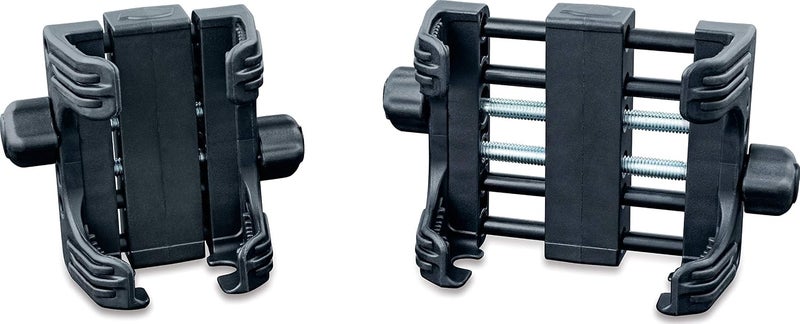Kuryakyn 1693 Motorcycle Handlebar Tech-Connect Cradle GPS Device/Phone Holder Mount - Black - Image 3