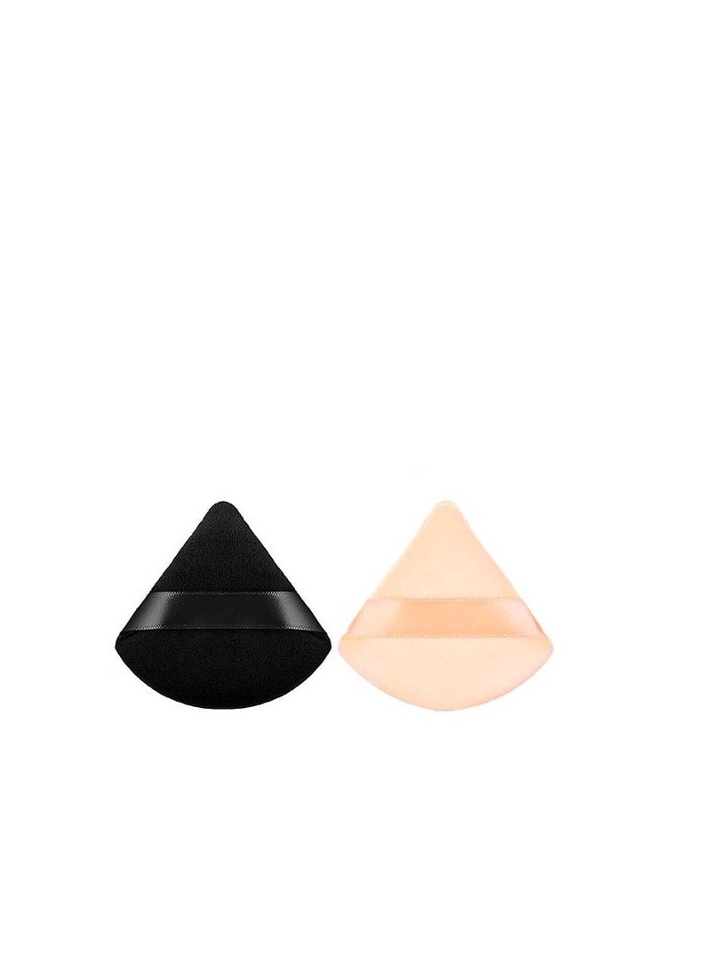 Triangle Powder Puffs Face Cosmetic Powder Puff 4 pcs - Image 4