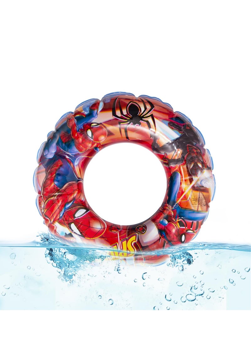 Pool Inflatable Ring, Swimming Rubber Ring for Kids, Cartoon Anime Swimming Ring Inflatable Pool Float for Kids 2-9 Years, Boys Girls Floating Ring Swim Ring for Summer Beach Pool Party - Image 1
