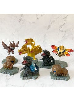 General Godzilla hand-made Raton Kidora Q version 7 doll gifts children's ornaments toy models Godzilla monsters  - Image 1