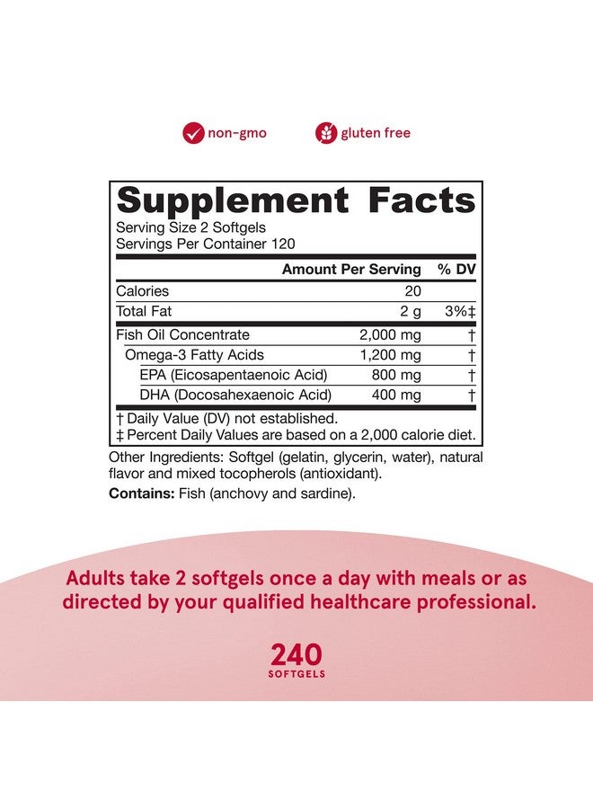 jarrow formulas Epadha Balance Odorless Caps Boosts Brain Function 240 Softgels - Image 2