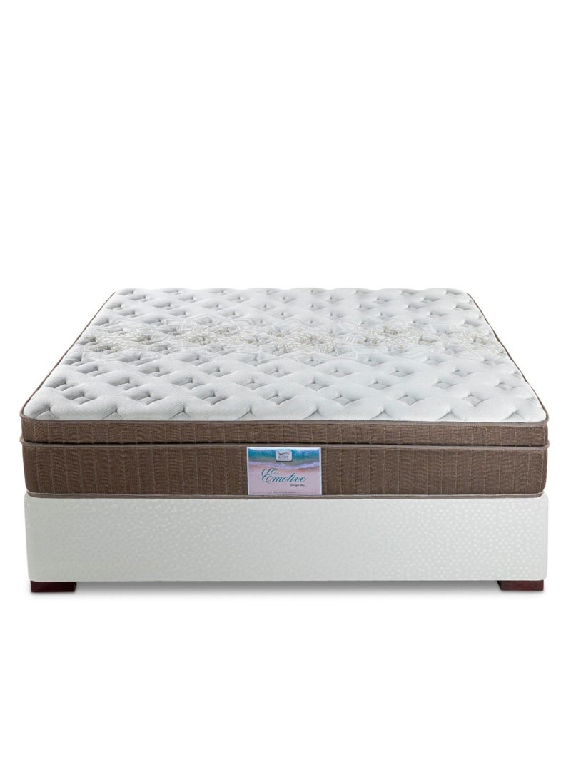 Emotive High resilience foam Pocket spring Mattress by Ruby 200x200