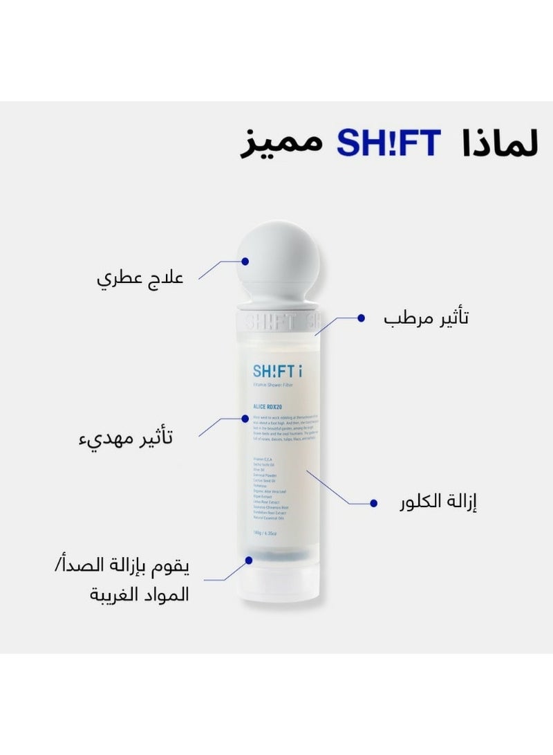 شفت فلتر استحمام غني بالفيتامينات لحماية الشعر من التساقط وترطيبه ومضاد للتجعد، سهل الاستخدام مع كبسولات معززة للرائحة لعشاق البشرة والمكياج - Image 4