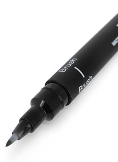 Uniball 3-Piece Unipin Drawing Brush Pen Black Ink  - Image 2