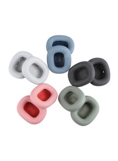 Suitable For Apple Airpods Max Headphone Cover Protein Leather Mesh Sheepskin Earmuffs Magnetic Sponge-Color:Dark Gray Mesh One