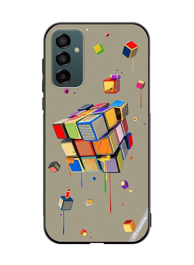 VR CREATIVE Protective Case Cover For Samsung Galaxy F23 Dice Design Multicolour - Image 1