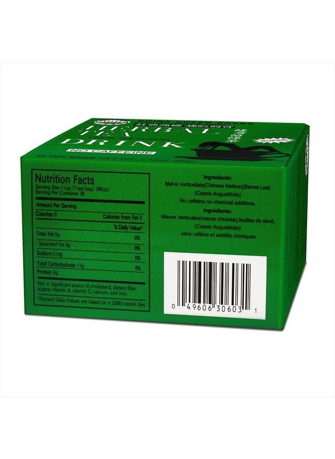 Uncle Lee's Tea - China Green Dieters Tea by Uncle Lee - Detox Tea with Senna Laxative, Constipation Relief for Adults, Supports A Healthy Weight, Caffeine-Free Herbal Tea Bags, 30 Count (Pack of 5) - Image 1