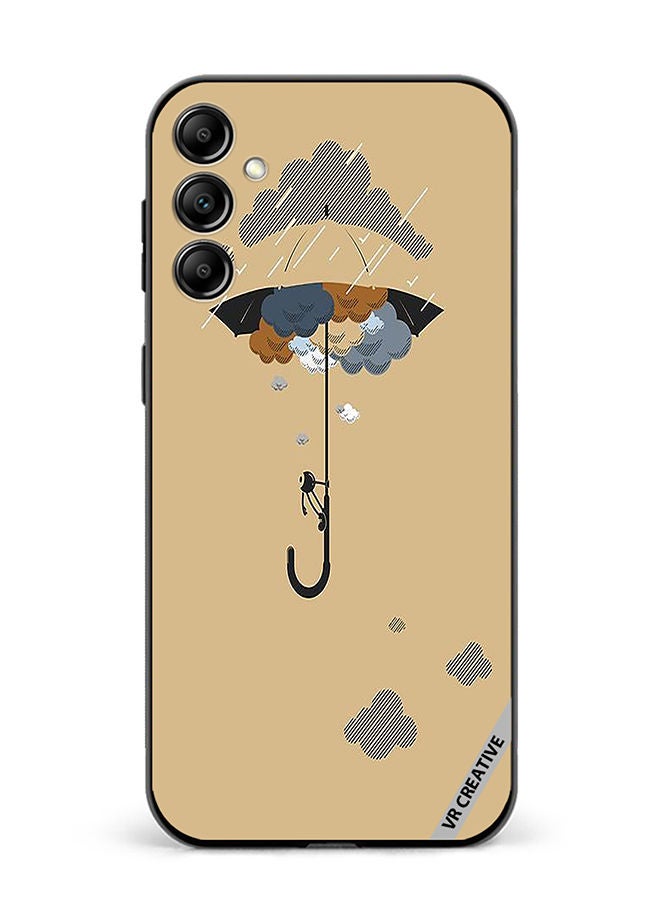VR CREATIVE Protective Case Cover For Samsung Galaxy A14 5G/A14 Umbrella Design Multicolour - Image 1