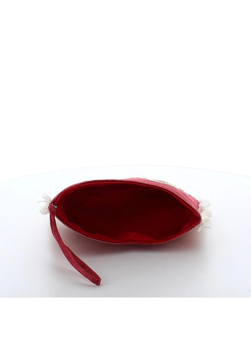 مارينا جالانتي Marina Galanti Martis Fabric Beauty Case - Red