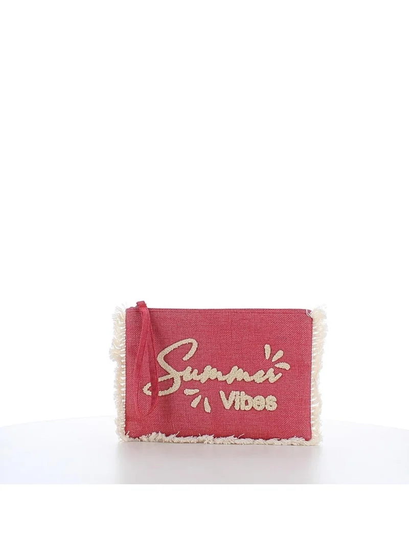 مارينا جالانتي Marina Galanti Martis Fabric Beauty Case - Red