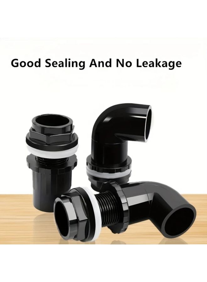 2pcs Aquarium Water Pipe Joint Set 25mm DN20 Straight And Bent Connector - Image 5