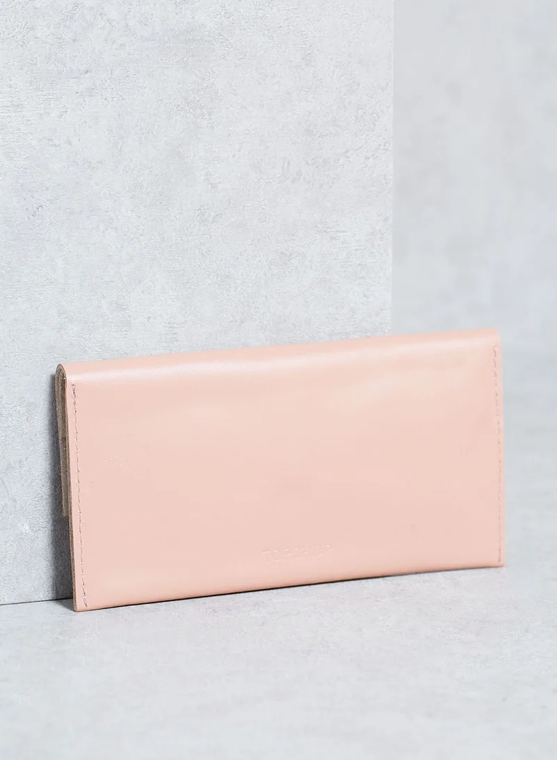 TOPSHOP Unlined Leather Purse