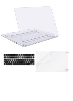 Ntech Ntech Compatible with MacBook Pro 13 inch Case M2 2022 2021 2020-2016 A2338 M1 A2251 A2289 A2159 A1989 A1708 A1706 Plastic Hard Shell Case Cover and Keyboard Skin Cover and Screen Protector  - Image 1