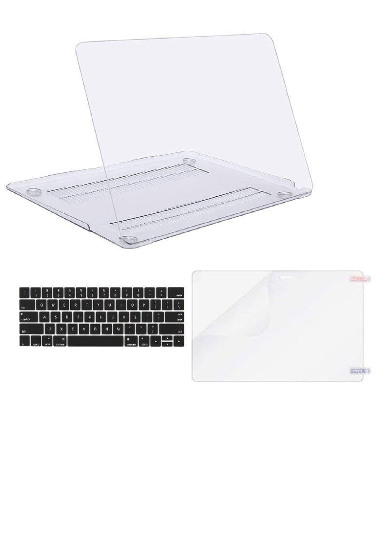 Ntech - Ntech Compatible with MacBook Pro 13 inch Case M2 2022 2021 2020-2016 A2338 M1 A2251 A2289 A2159 A1989 A1708 A1706 Plastic Hard Shell Case Cover and Keyboard Skin Cover and Screen Protector - Image 1