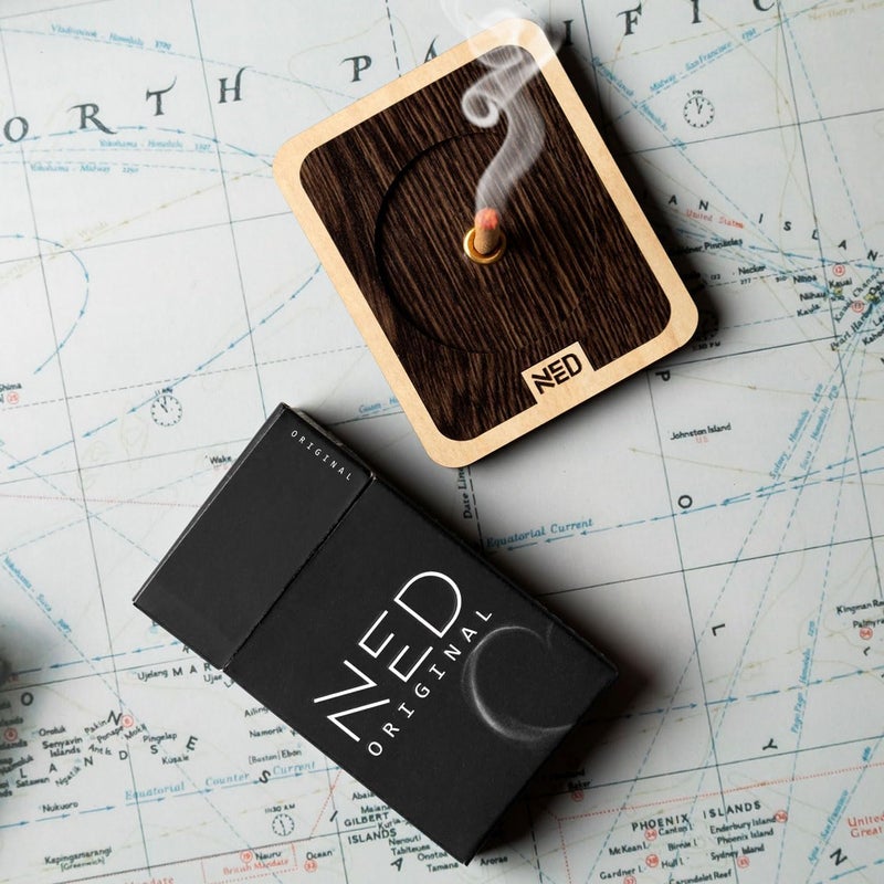 Ned عود العطر الأصلي من Bakt Al Oud مع قاعدة – عودان عطرية فيتنامية طبيعية – 25 عودًا طويل الاحتراق | مدة احتراق تزيد عن 45 دقيقة - Image 4