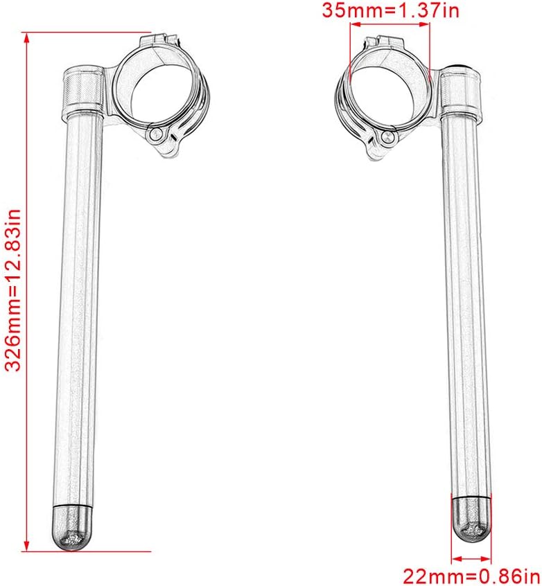 DEMULAX Adjustable Motorcycle Handlebar Riser Clamp - Image 2
