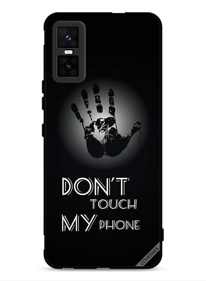 Covernex Infinix GT 30 Pro Protective Case Cover Don't Touch My Phone Hand - Image 1