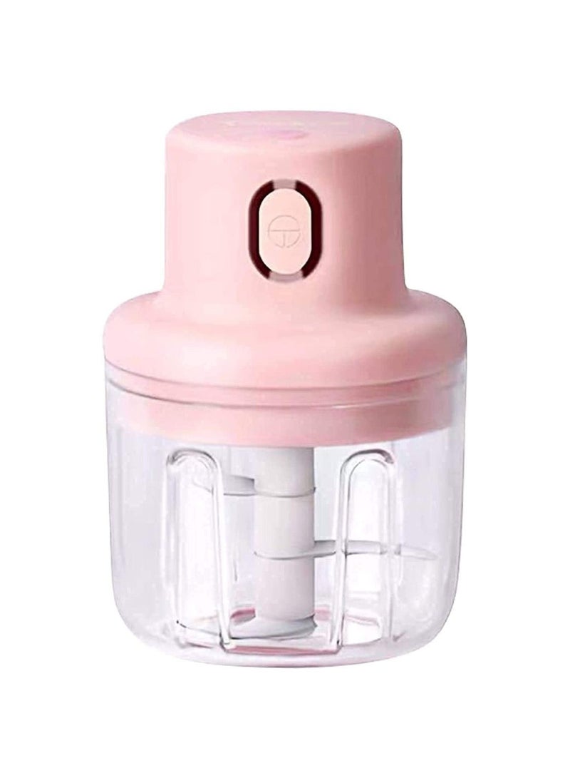 DubaiGallery U Smart Electric Garlic Chopper, Wireless Portable Food Chopper USB Charging Port, 250ml Waterproof Food Processor, Rechargeable Mini Garlic Grinder - Image 2