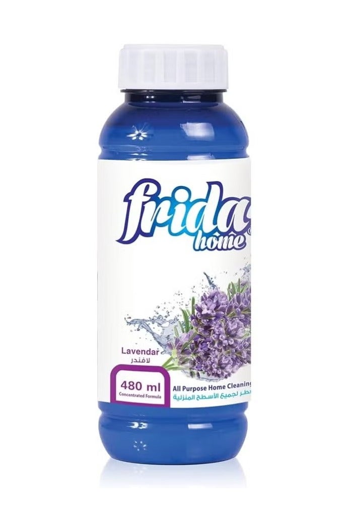 فريدا منظف ومعطر لجميع الأسطح المنزلية برائحة اللافندر، 480 مل - Image 1