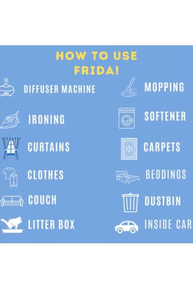 فريدا منظف ومعطر لجميع الأسطح المنزلية برائحة اللافندر، 480 مل - Image 3