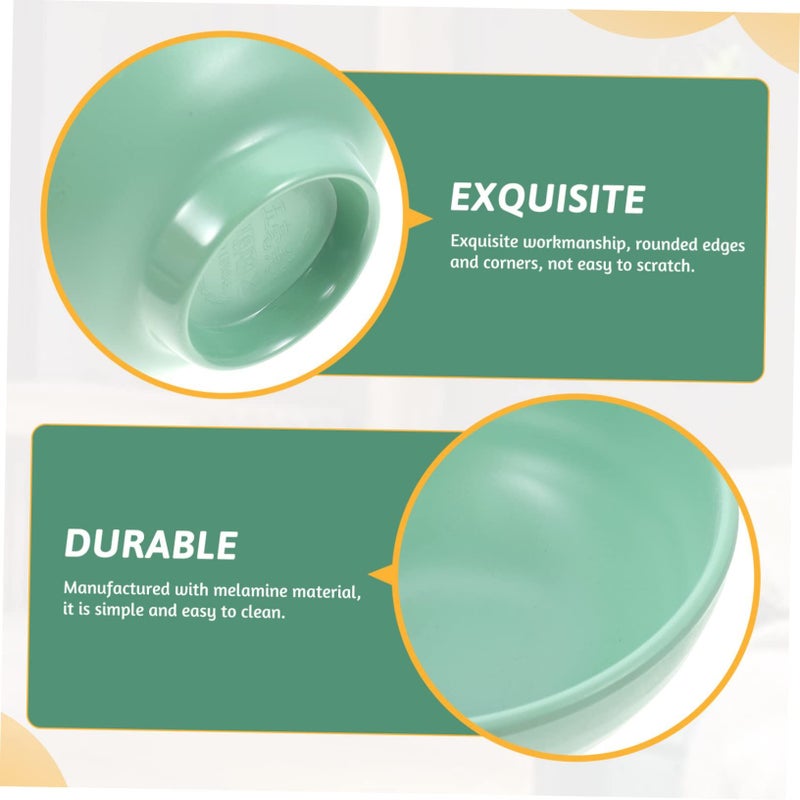 Unbreakable Melamine Dinnerware Set Bowl Plate Cup Spoon for Kitchen Hotel Camping - Image 5