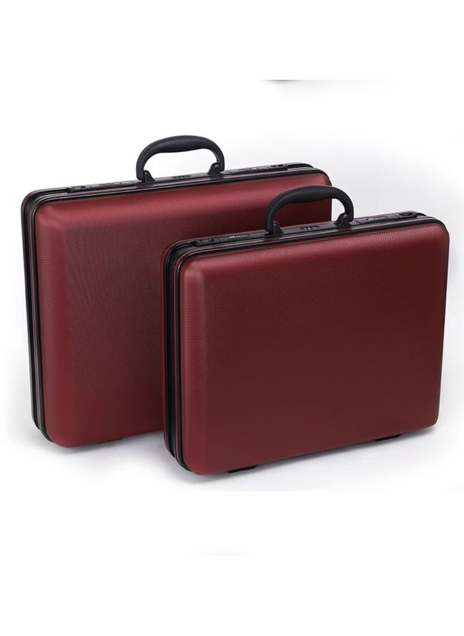 Generic - ABS Hard Pilot Lawyer Doctor Civil Servant Business Case Duffel Bag Laptop Case With Lock18 Inch - Image 1