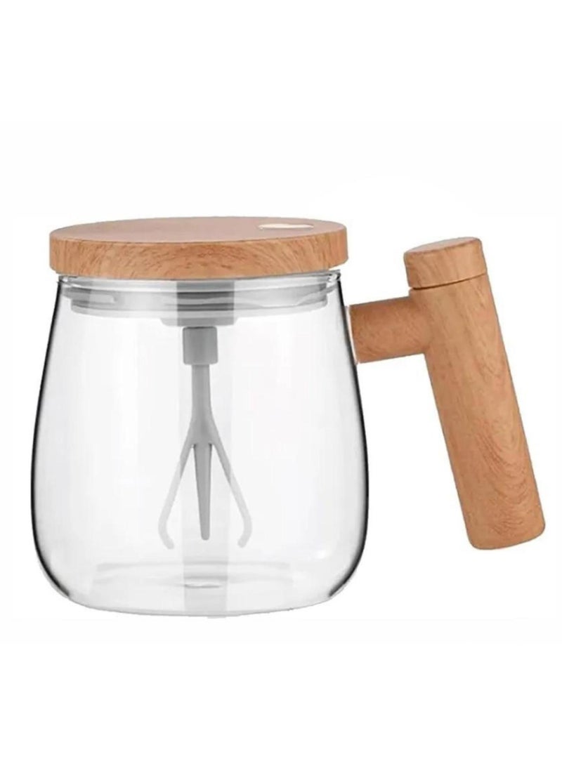 دينكس كوب زجاجي أنيق ذاتي التحريك بسعة400 مل من دينكس - Image 1