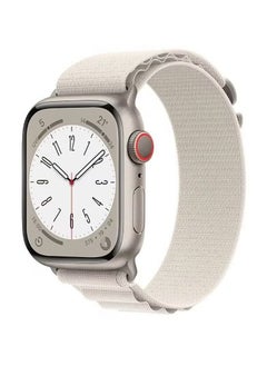 Replacement apple Watch Ultra Alpine Loop Band Strap Compatible with 49MM/45MM/44MM/42MM for All Series Starlight