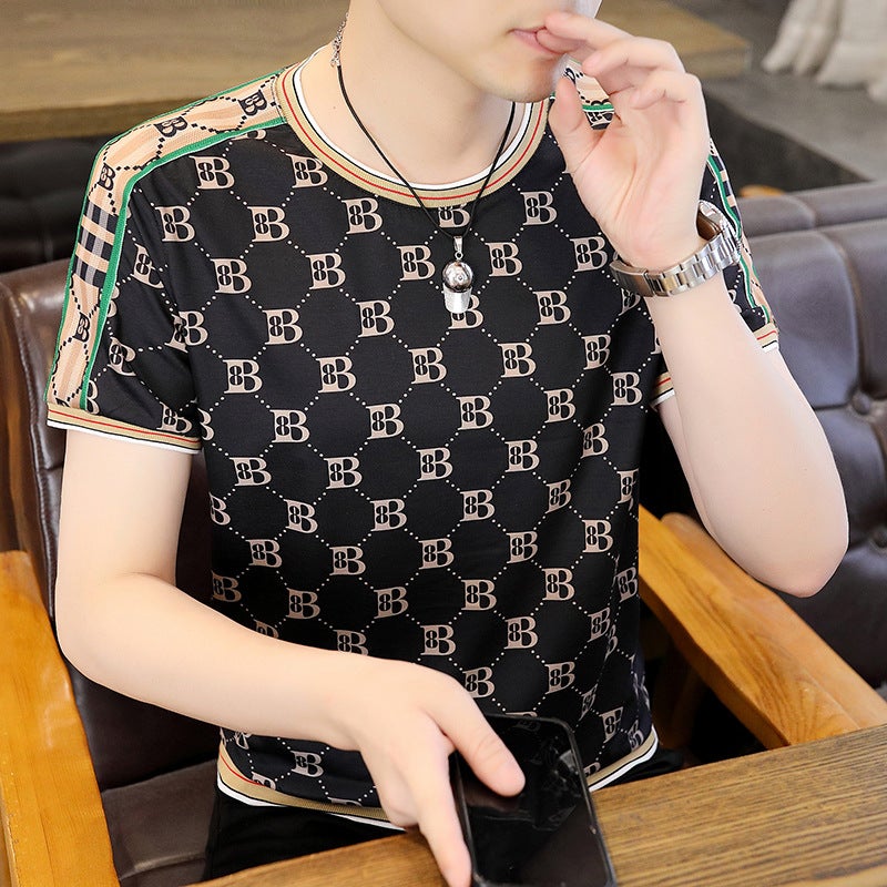 Delivery Men'S 2024 Casual All-Match T-Shirt Men'S Loose Short Sleeve - Image 2