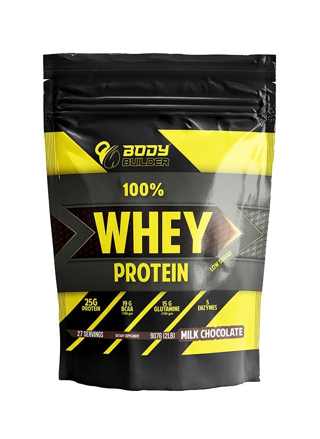 Body Builder 100% Whey Protein Milk Chocolate 2lb  - Image 1